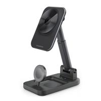 Mobilize 3in1 Charger Station MagSafe Compatible 15W Black Mobilize 3in1 Charger Station MagSafe Compatible 15W Black