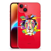 iPhone 14 Plus Telefoonhoesje met Naam Lion Color