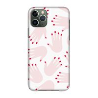 Hands pink: Volledig geprint iPhone 11 Pro Hoesje