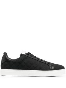 Emporio Armani baskets à design matelassé - Noir