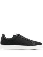 Emporio Armani baskets à design matelassé - Noir - thumbnail