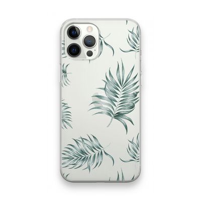 Simple leaves: iPhone 12 Pro Max Transparant Hoesje