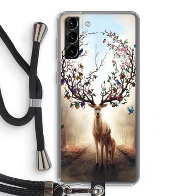 Seasons Change: Samsung Galaxy S21 Plus Transparant Hoesje met koord