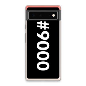 #9000: Google Pixel 6 Transparant Hoesje