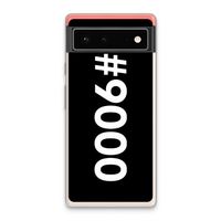 #9000: Google Pixel 6 Transparant Hoesje