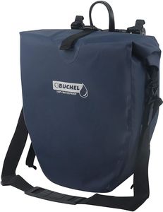 Buchel Büchel tas enkel 100% 25,4l waterdicht blauw