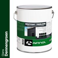 Afinol Houtcoat Teerlook Glans Dennengroen 5 liter