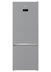 Beko RCNE560E40ZXBN koel-vriescombinatie Vrijstaand 560 l E Zilver