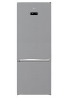 Beko RCNE560E40ZXBN koel-vriescombinatie Vrijstaand 560 l E Zilver