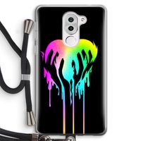 Hold My Heart: Honor 6X Transparant Hoesje met koord