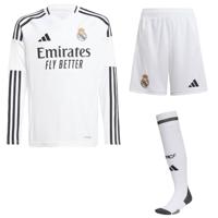 adidas Real Madrid Thuistenue 2024-2025 Kids Lange Mouwen