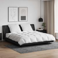 Dekbed Set met kussen 3 pcs Wit Donsveertjes