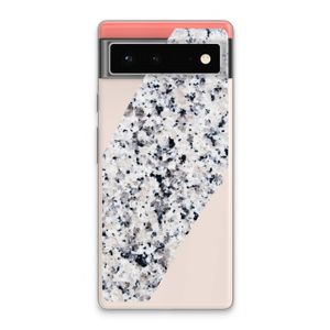 Gespikkelde marmer: Google Pixel 6 Transparant Hoesje