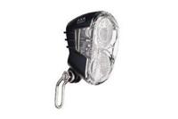 Axa Koplamp echo 15 switch aan/uit led dynamo zwart