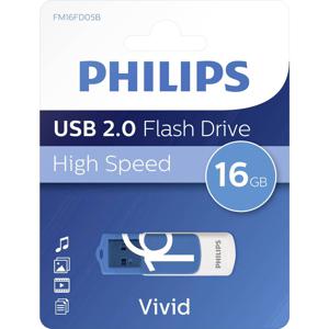 Philips VIVID USB-stick 16 GB Blauw FM16FD05B/00 USB 2.0