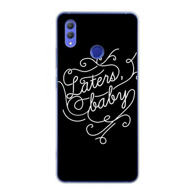 Laters, baby: Honor Note 10 Transparant Hoesje