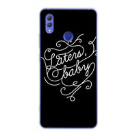 Laters, baby: Honor Note 10 Transparant Hoesje