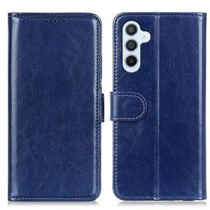 Samsung Galaxy S24+ Wallet Case met Magnetische Sluiting - Blauw