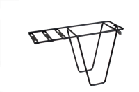 Steco Bagagedragerverlenger tas-mee staal zwart