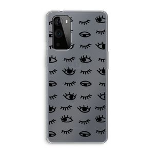 Eye pattern #2: OnePlus 9 Pro Transparant Hoesje