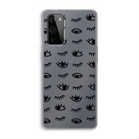 Eye pattern #2: OnePlus 9 Pro Transparant Hoesje