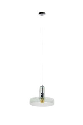 ZILT Hanglamp 'Ezequiel' Glas, 35cm, kleur Groen