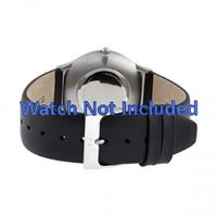 Horlogeband Skagen 233LSLB Leder Zwart 18mm - thumbnail