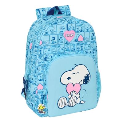 Schoolrugzak Snoopy Love Blauw 30 x 46 x 14 cm