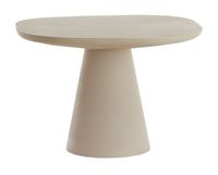 Light & Living Bijzettafel 'Abala' 60cm, kleur Mat Crème