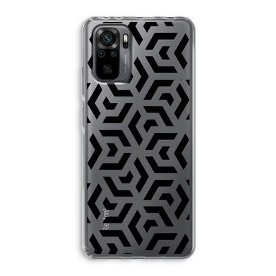 Crazy pattern: Xiaomi Redmi Note 10 Pro Transparant Hoesje