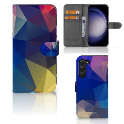 Samsung Galaxy S23 Plus | Book Case | Polygon Dark