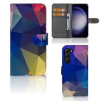 Samsung Galaxy S23 Plus | Book Case | Polygon Dark