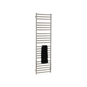 EH Design Radiator Athena 50x160 cm Geborsteld RVS