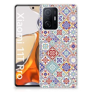 Xiaomi 11T | 11T Pro TPU Siliconen Hoesje Tiles Color