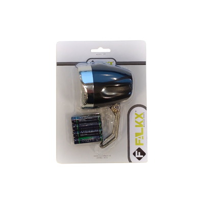 Move Falkx koplamp 60 mm batterijen led zwart