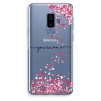Hartjes en kusjes: Samsung Galaxy S9 Plus Transparant Hoesje