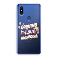 Pizza is the answer: Xiaomi Mi Mix 3 Transparant Hoesje