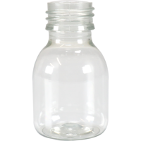 Fles | petfles | Gerecycled PET | 60ml | transparant | 263 stuks