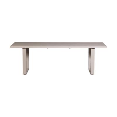 Woood Bear tuintafel 240x87 cm aluminium Zand