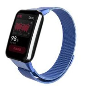 Milanese bandje - Blauw - Xiaomi Smart Band 7 Pro