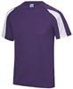 Just Cool JC003 Contrast Cool T - Purple/Arctic White - S