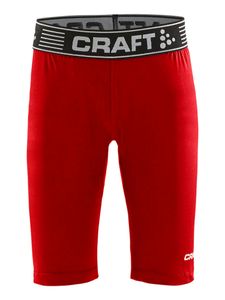 Craft 1906862 Pro Control Compression Short Tights JR - Bright Red - 158/164