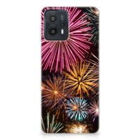 Motorola Moto G23 | G13 Silicone Back Cover Vuurwerk - thumbnail