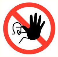 Toegang verbod 300mmvin. 317