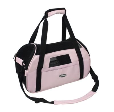 Nobleza Draagtas voor hond en kat tot 10 kg - 43x23x29 cm - Roze