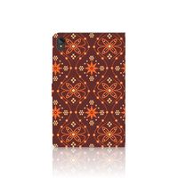 Lenovo Tab P11 | P11 Plus Tablet Hoes Batik Brown