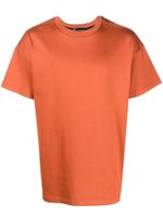 STYLAND t-shirt en coton biologique à col rond - Marron