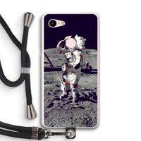 Spaceman: Pixel 3 XL Transparant Hoesje met koord