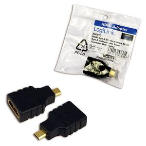 LogiLink AH0010 kabeladapter/verloopstukje HDMI to HDMI micro