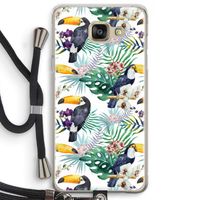 Tukans: Samsung Galaxy A5 (2016) Transparant Hoesje met koord